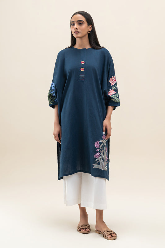 EMBROIDERED BROCIA DORIA SHIRT (PRET)