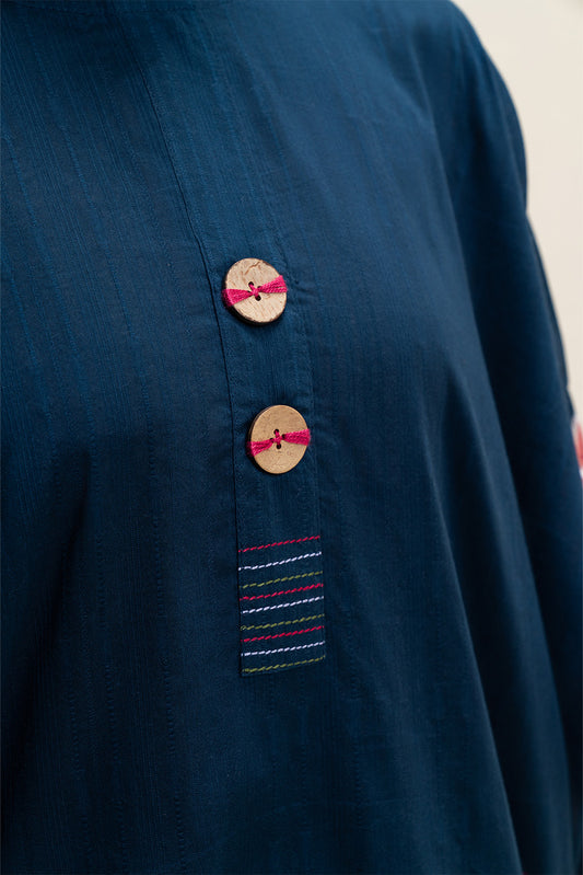 EMBROIDERED BROCIA DORIA SHIRT (PRET)
