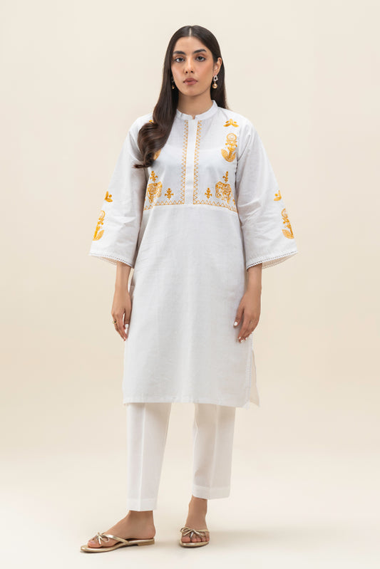 2 PIECE EMBROIDERED LAWN SUIT (PRET)