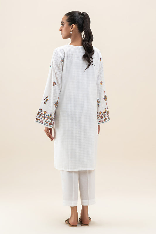 2 PIECE EMBROIDERED DORIA SUIT (PRET)
