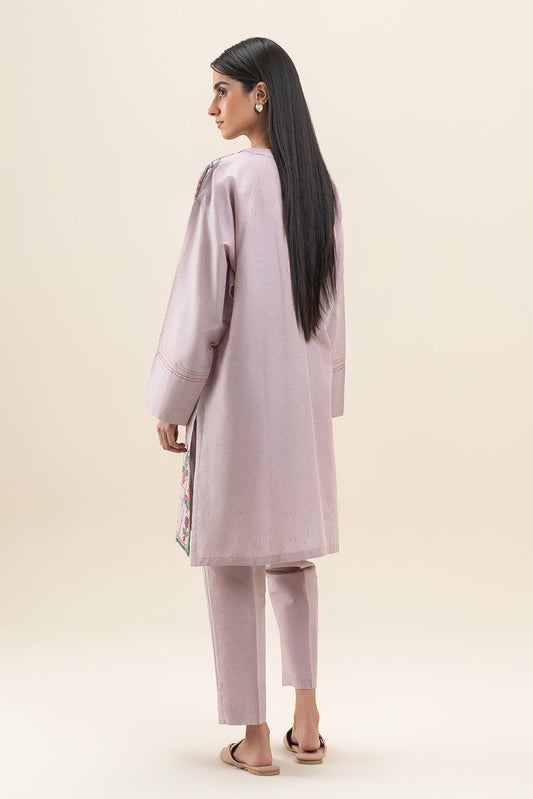 2 PIECE EMBROIDERED MULTI NEPS SUIT (PRET)