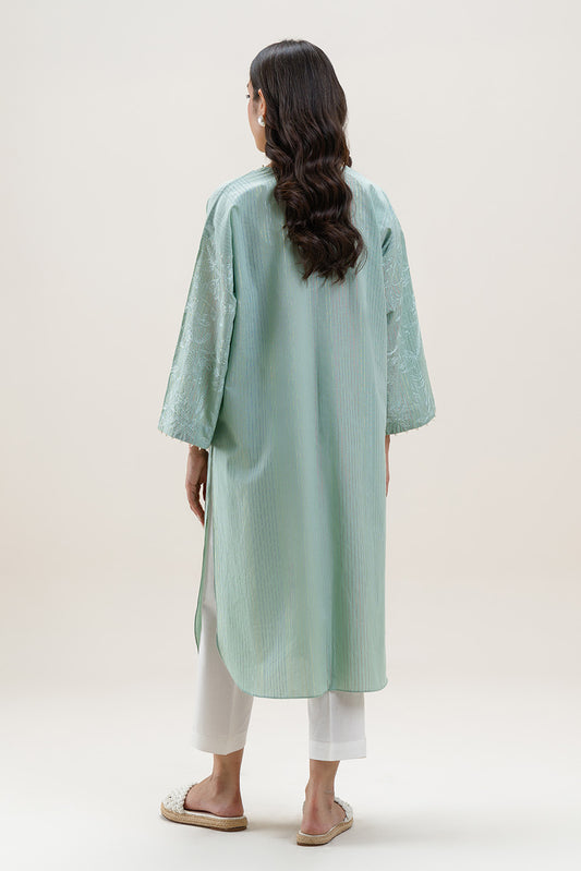 EMBROIDERED COTTON SHIRT (PRET)