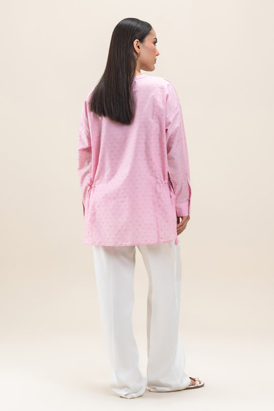 EMBROIDERED JACQUARD TOP (PRET)