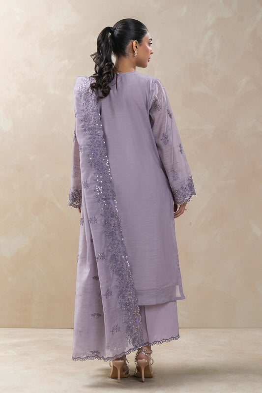 3 PIECE EMBROIDERED MONARK SUIT (LUXURY-PRET)