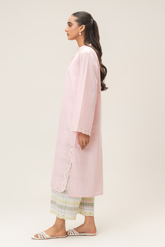 2 PIECE EMBROIDERED TWO WAY SLUB SUIT (PRET)