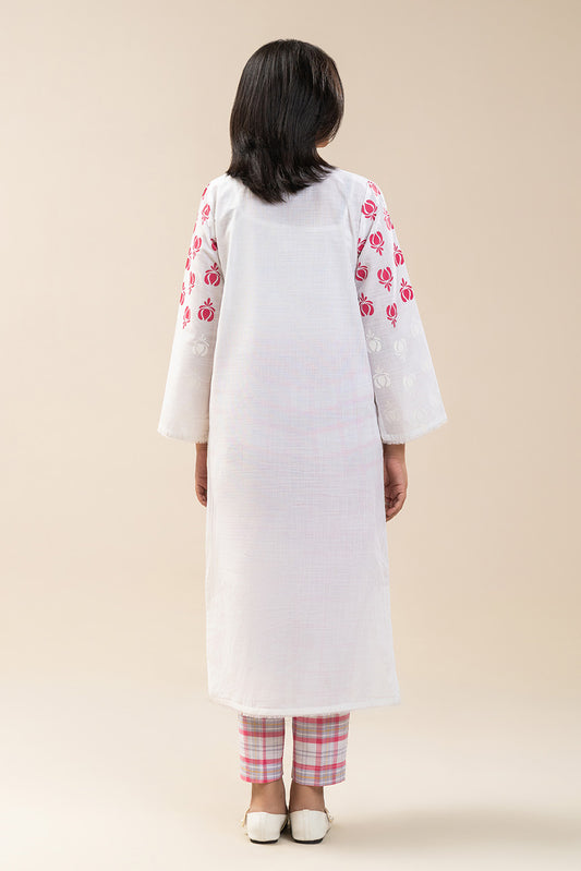 2 PIECE PRINTED TWO WAY SLUB SUIT (PRET)