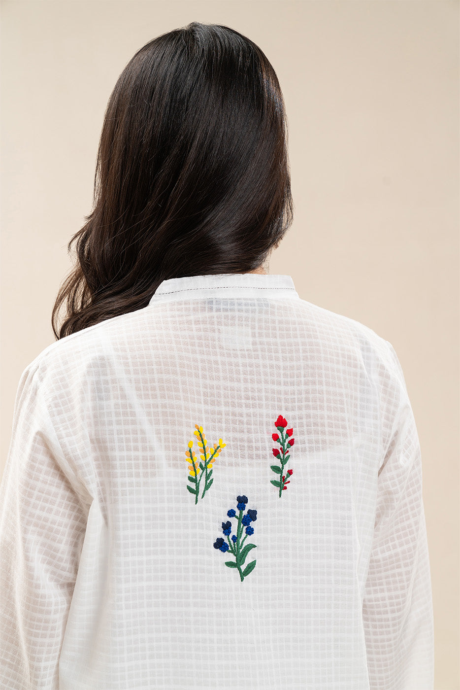 2 PIECE EMBROIDERED DOBBY SUIT (PRET)