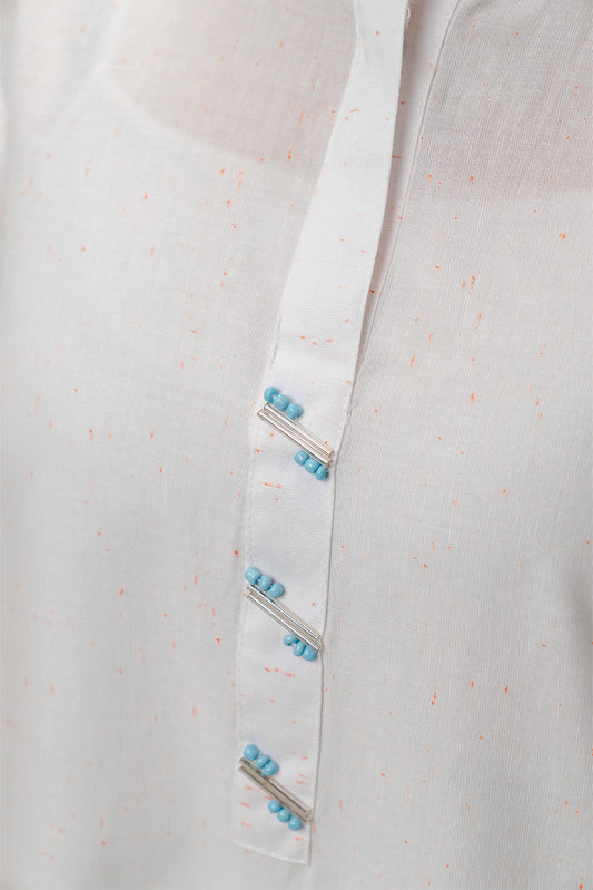 EMBROIDERED NEON NEPS SHIRT (PRET)