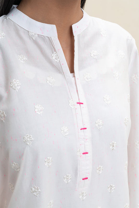 EMBROIDERED NEON NEPS SHIRT (PRET)