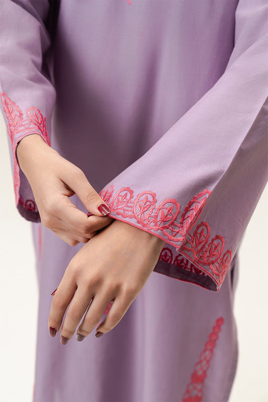 2 PIECE EMBROIDERED NEON NEPS SUIT (PRET)