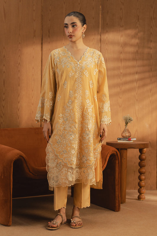 2 PIECE EMBROIDERED MONARK SUIT (LUXURY PRET)