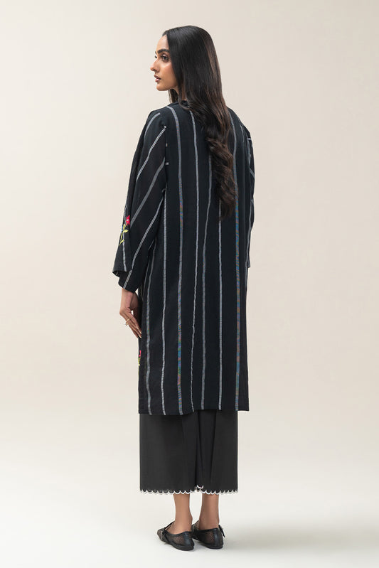 EMBROIDERED YARN DYED SHIRT (PRET)