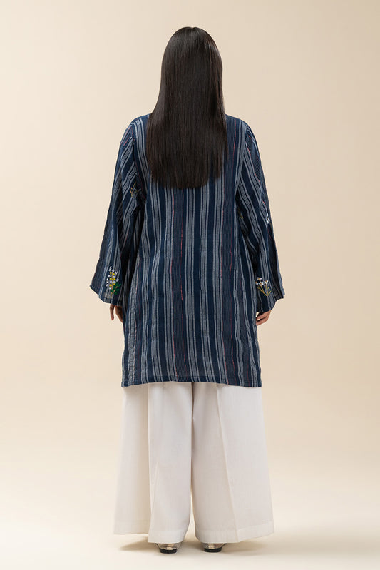 EMBROIDERED YARN DYED SHIRT (PRET)