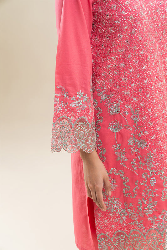 EMBROIDERED LAWN SHIRT (PRET)