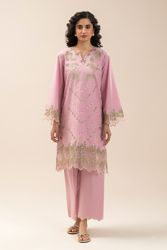 2 PIECE EMBROIDERED LAWN SUIT (PRET)