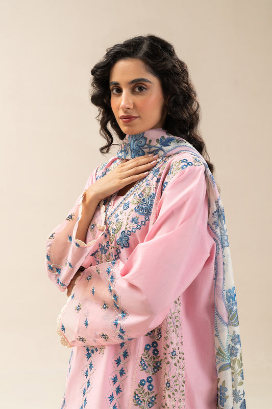 2 PIECE EMBROIDERED LAWN SUIT (PRET)