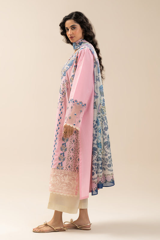 2 PIECE EMBROIDERED LAWN SUIT (PRET)