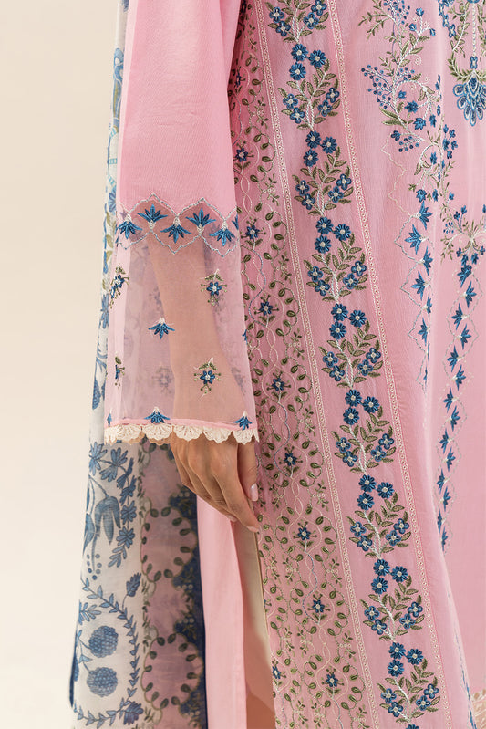 2 PIECE EMBROIDERED LAWN SUIT (PRET)