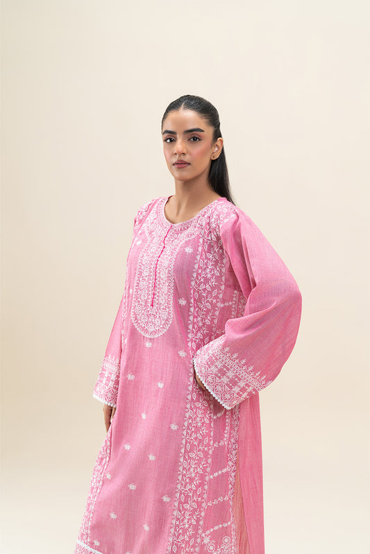 EMBROIDERED CHAMBRAY SHIRT (PRET)