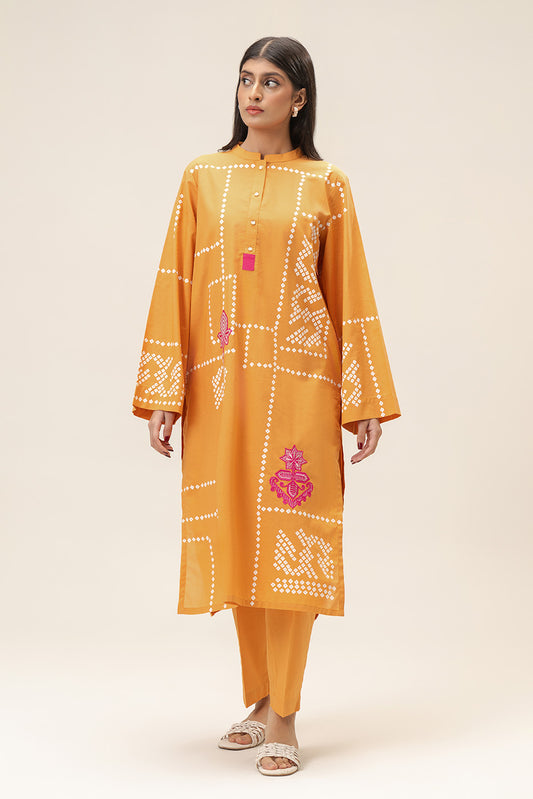 2 PIECE EMBROIDERED LAWN SUIT (PRET)
