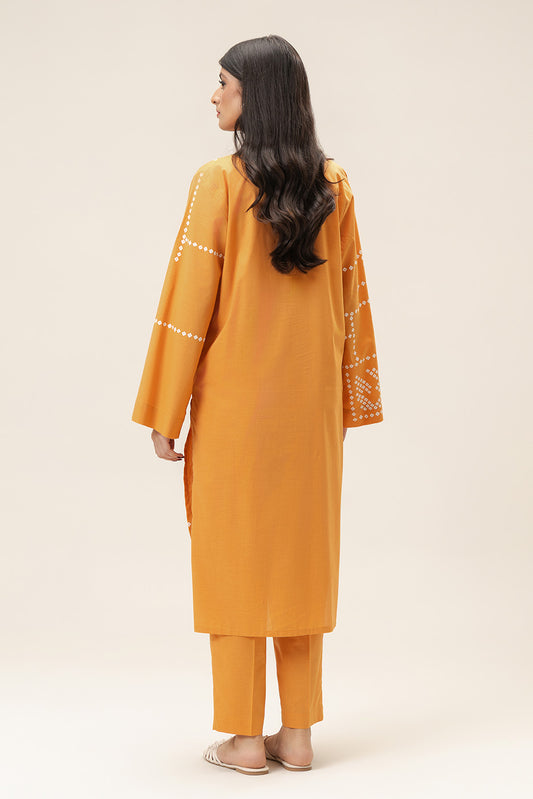 2 PIECE EMBROIDERED LAWN SUIT (PRET)