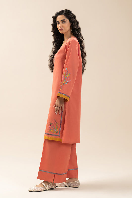 2 PIECE EMBROIDERED LAWN SUIT (PRET)