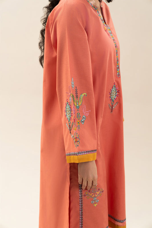 2 PIECE EMBROIDERED LAWN SUIT (PRET)