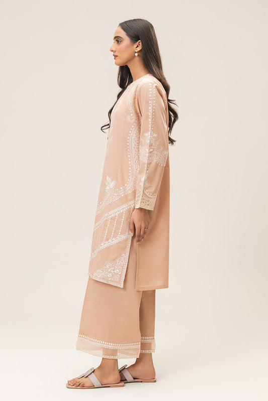 2 PIECE EMBROIDERED LAWN SUIT (PRET)