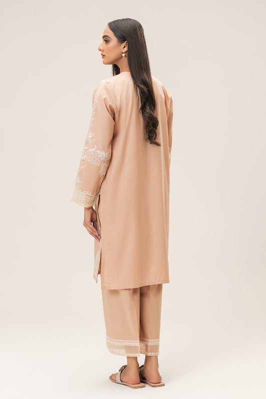 2 PIECE EMBROIDERED LAWN SUIT (PRET)