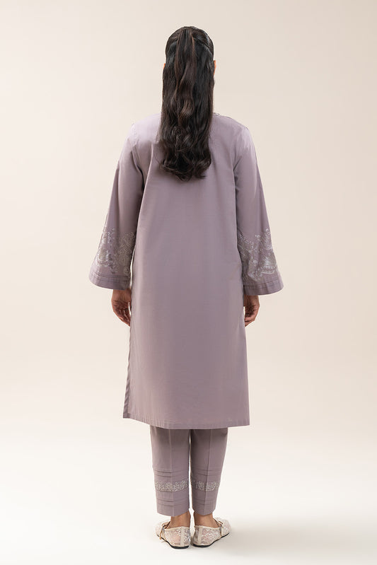 2 PIECE EMBROIDERED LAWN SUIT (PRET)