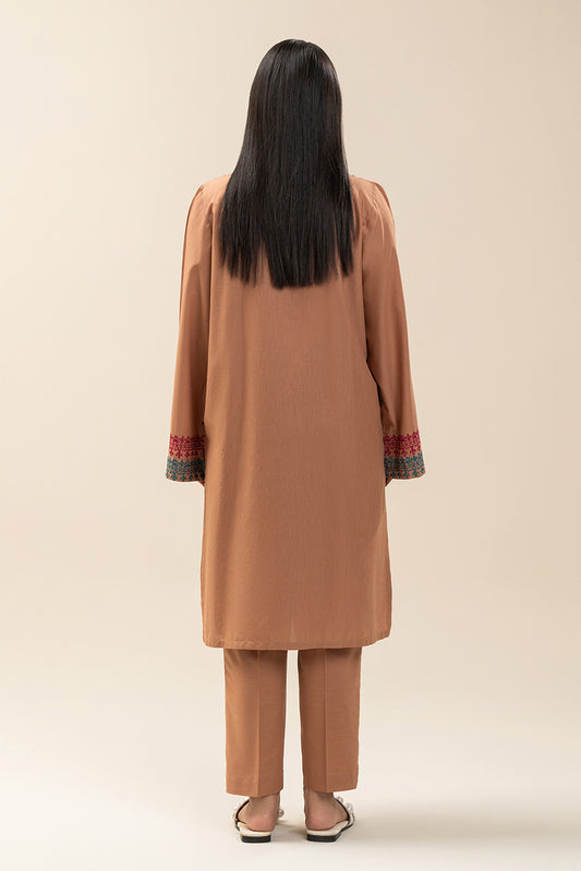 2 PIECE EMBROIDERED LAWN SUIT (PRET)