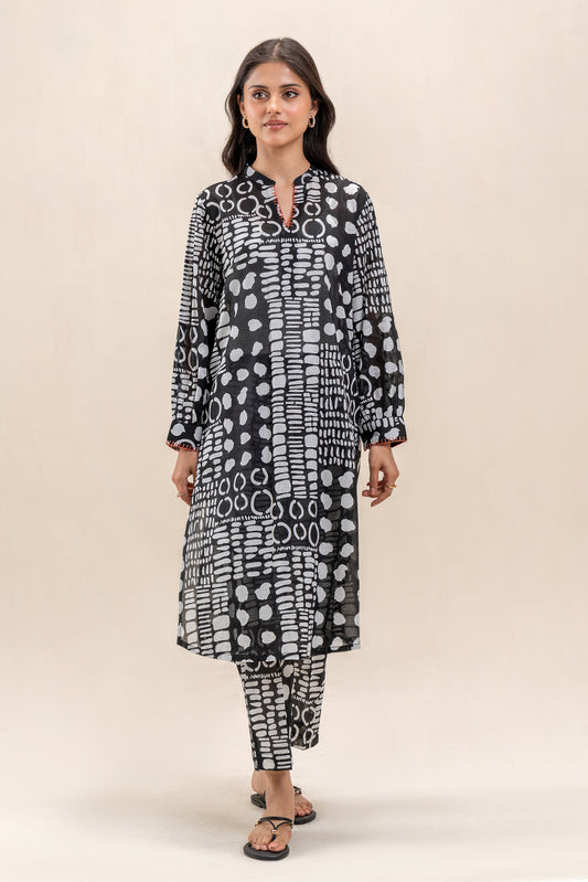 2 PIECE PRINTED LAWN SUIT (PRET)