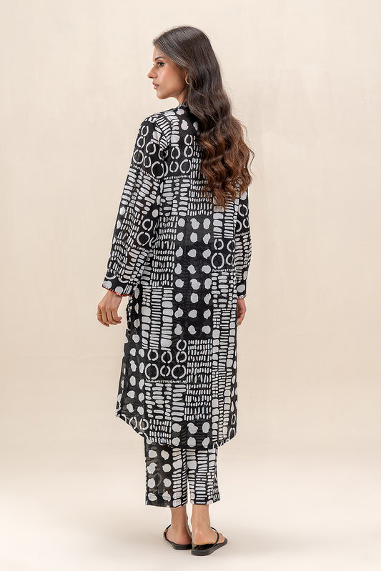 2 PIECE PRINTED LAWN SUIT (PRET)