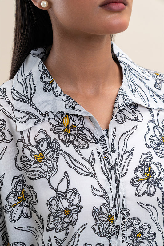 PRINTED LAWN SHIRT (PRET)