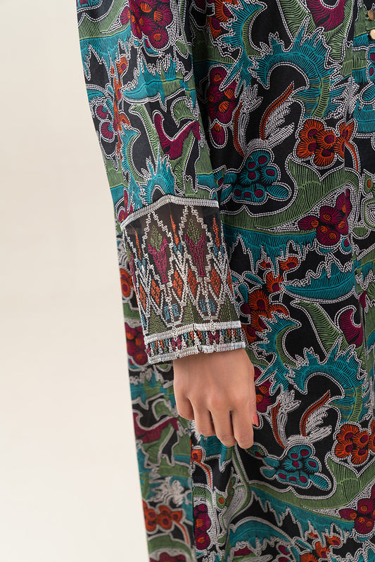 2 PIECE PRINTED LAWN SUIT (PRET)