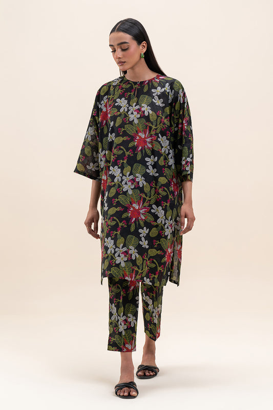 2 PIECE PRINTED LAWN SUIT (PRET)