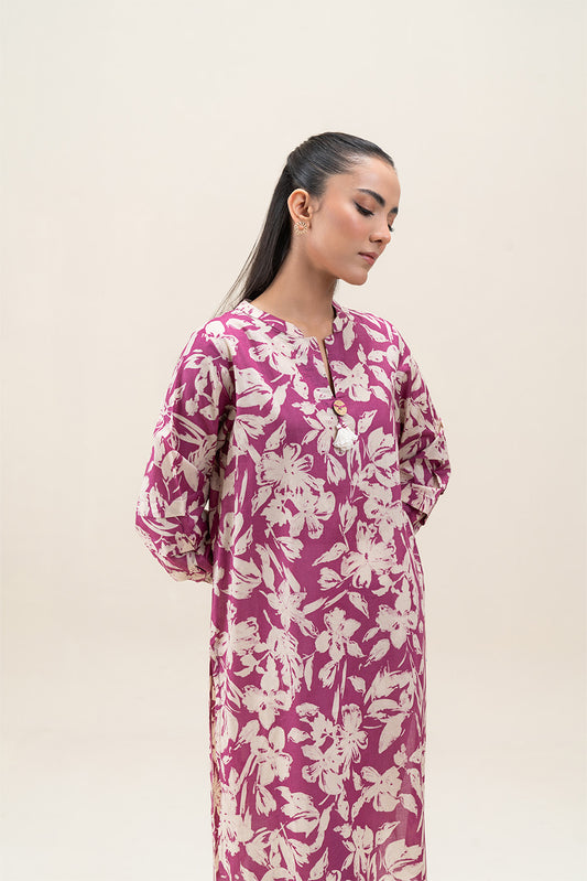 PRINTED LAWN SHIRT (PRET)