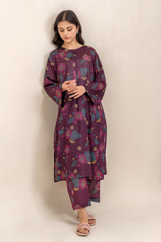 2 PIECE PRINTED LAWN SUIT (PRET)