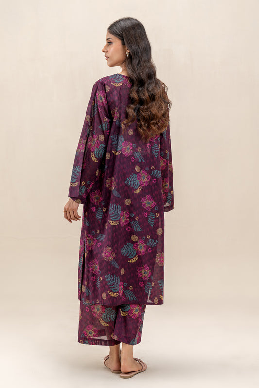 2 PIECE PRINTED LAWN SUIT (PRET)