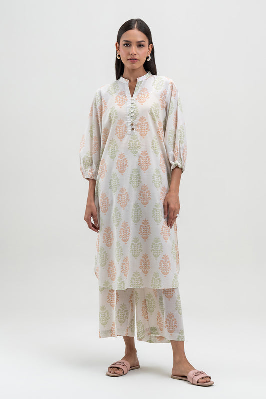 2 PIECE PRINTED LAWN SUIT (PRET)