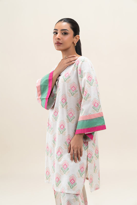 2 PIECE PRINTED LAWN SUIT (PRET)
