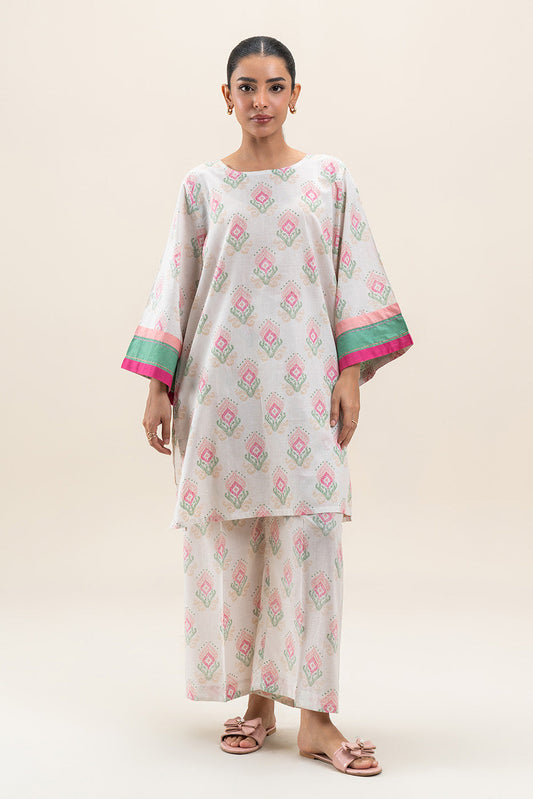 2 PIECE PRINTED LAWN SUIT (PRET)