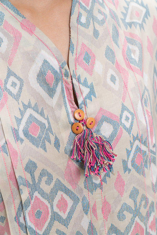 PRINTED LAWN SHIRT (PRET)