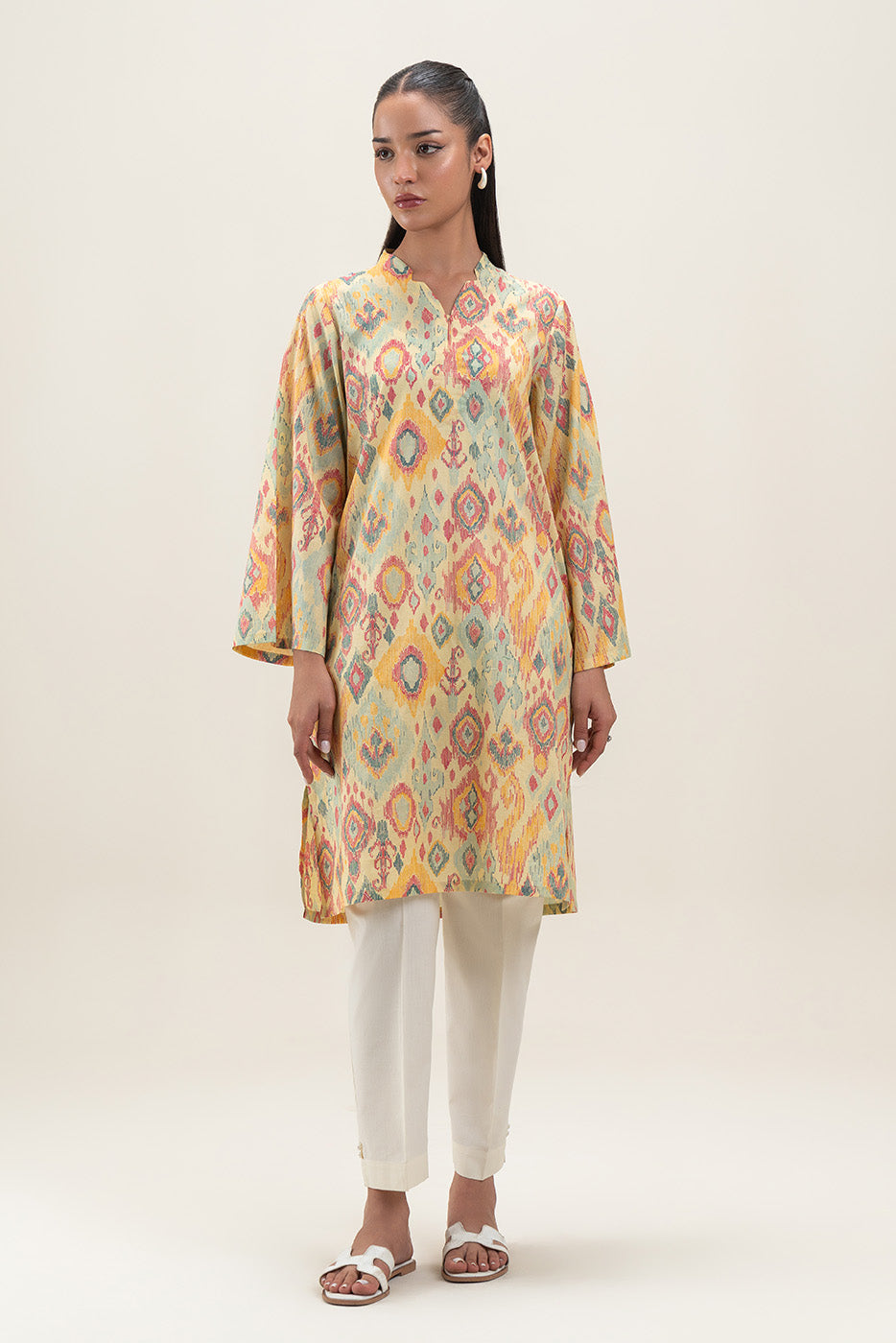 PRINTED LAWN SHIRT (PRET)
