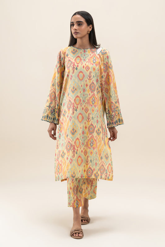2 PIECE PRINTED LAWN SUIT (PRET)