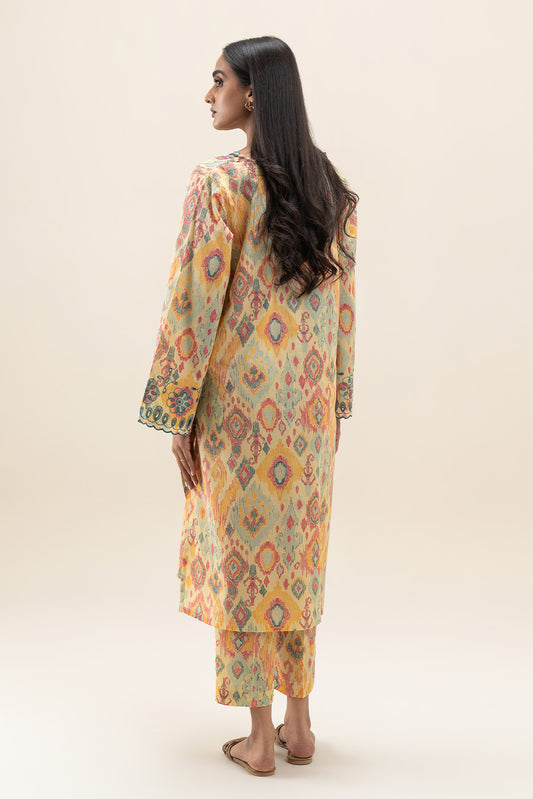 2 PIECE PRINTED LAWN SUIT (PRET)