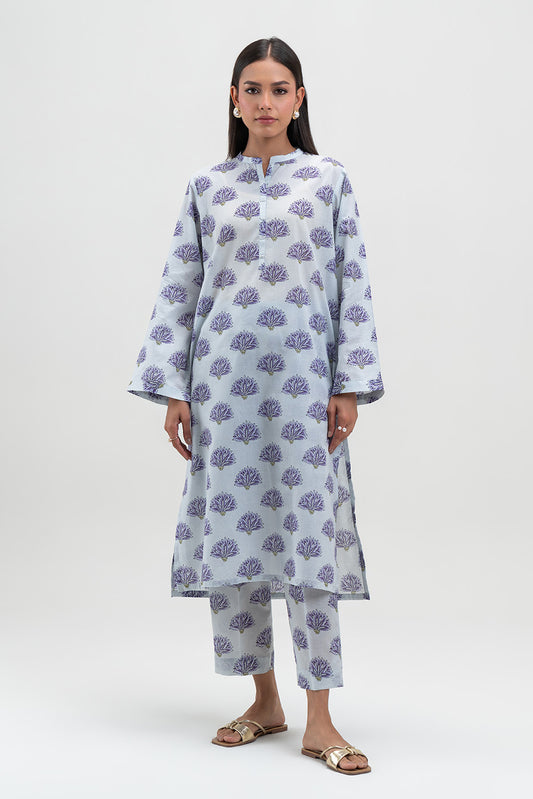 2 PIECE PRINTED LAWN SUIT (PRET)