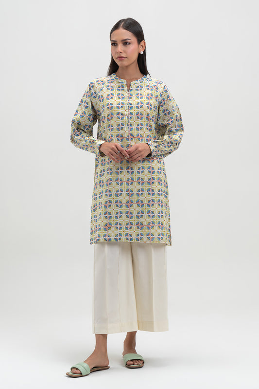 PRINTED LAWN SHIRT (PRET)