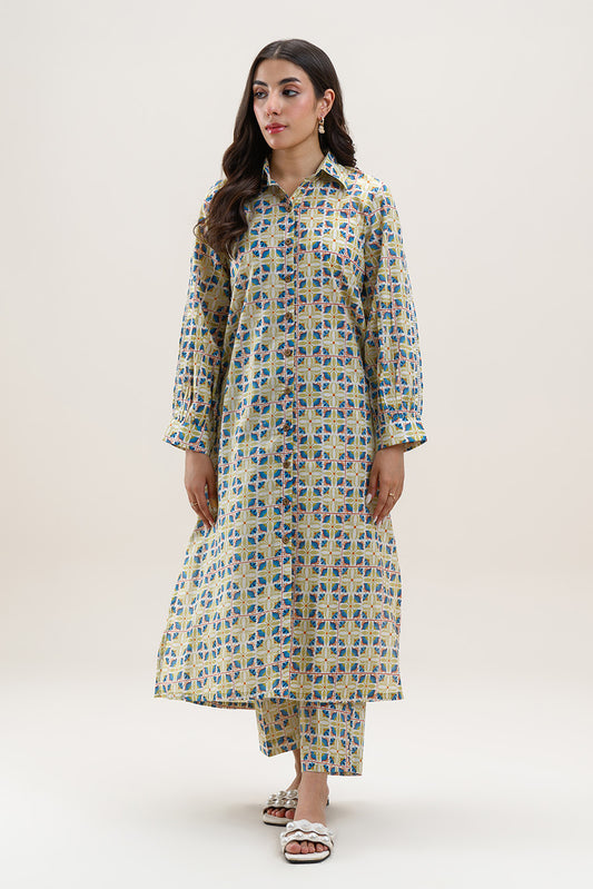 2 PIECE PRINTED LAWN SUIT (PRET)