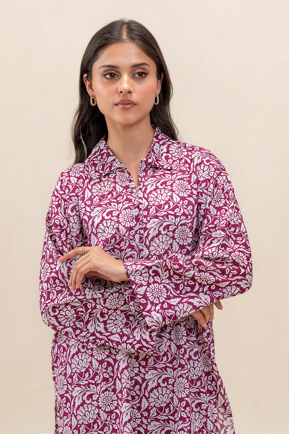 2 PIECE PRINTED LAWN SUIT (PRET)